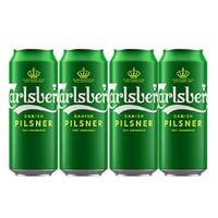 Cerveza Carlsberg Lager Lata 500cc X4