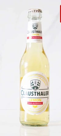 Cerveza Clausthaler Sin Alcohol Limón en Botella 330cc