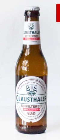 Cerveza Clausthaler Sin Alcohol Sin Filtrar en Botella 330cc