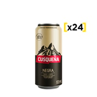Cerveza Cusqueña Negra Lata 473cc X24