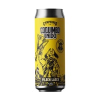 Cerveza Del Puerto Coquimbo Pilsen Lager 4.9˚ - Lata 473cc