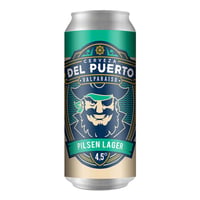 Cerveza del Puerto Pilsen Lager Lata 473 cc 4.5° GL