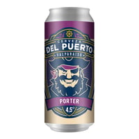 Cerveza Del Puerto Porter Lata 473 CC 4.5° GL