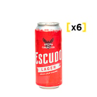 Cerveza Escudo Lata 470 Cc X6
