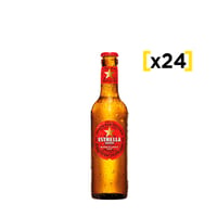 Cerveza Estrella Damm Botella 330cc X24