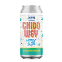 Cerveza Jester Chido Wey Mesican Style Lager 5,2˚ - Lata 470cc
