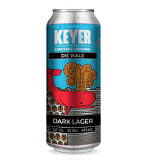 Cerveza Keyer Die Wale Dark Lager 5.2° Lata 473cc