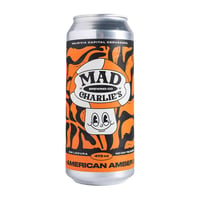 Cerveza Mad Charlies American Amber Ale Lata 473cc