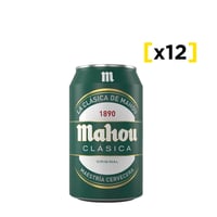 Cerveza Mahou Clasica Lata 330cc X12