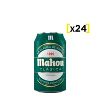 Cerveza Mahou Clasica Lata 330cc X24