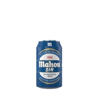 Cerveza Mahou Sin Alcohol Lata 330 Cc