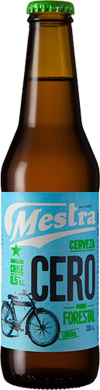 Cerveza Mestra Cero Alcohol 330cc Caja 24 Botellas