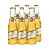Cerveza Miller High Life Botella 355 X6