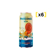 Cerveza Patagonia Blond Lager Lata 470cc X6