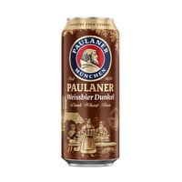 Cerveza Paulaner Weissbier Dunkel 5,3˚ - Lata 500c