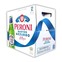 Cerveza Peroni Lager Nastro Azzurro Botella 330cc x12pack