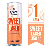 Cerveza Royal Guard Sweet 3.5° Lata 350 cc