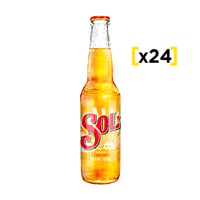 Cerveza Sol Botella 330 Cc X24