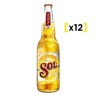Cerveza Sol Botella 650 Cc X12