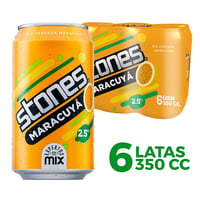 Cerveza Stones maracuyá lata 6 un de 350 cc
