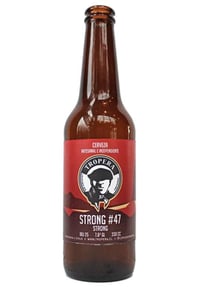 Cerveza Tropera Strong #47 en Botella 330cc 7.6 alc.