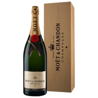 Champagne Moet & Chandon Imperial Brut 12,5˚ - 3L + Estuche Madera