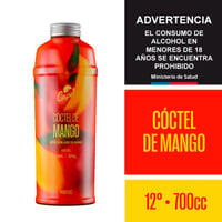 Cóctel Capel mango 12° botella 700 cc