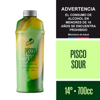 Cóctel Capel sour 14° botella 700 cc