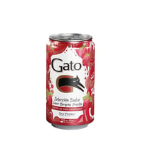 Cóctel De Vino Gato Selección Dulce Borgoña Frutilla 350cc