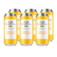 Cóctel Kantal Tropical Gin 7° Lata 473cc x6 ($2.190 c/u)