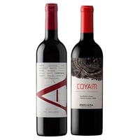 DUO COYAM - VIK A: 1x Vino VIK A Carmenere 750cc + 1x Vino Orgánico COYAM 750cc