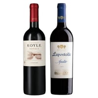 DUO KOYLE - LAPOSTOLLE: 1x Vino Koyle Royale Carmenere 750cc + 1x Vino Lapostolle Apalta Blend 750cc