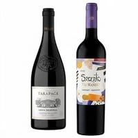 DUO TARAPACÁ - VIU MANENT (CABERNET SAUVIGNON): 1x Vino Tarapacá Gran Reserva Cabernet Sauvignon 750cc + 1x Vino Viu Manent Gran Reserva Secreto Cabernet Sauvignon 750cc