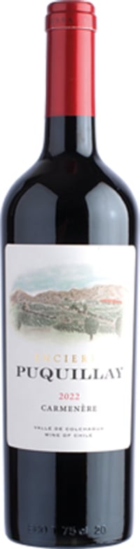 Encierra Puquillay Carmenere Gran Reserva 2022