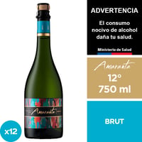 Espumante Amaranta Brut 12 X 750 Ml.