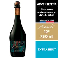 Espumante Amaranta Extra Brut 750 Ml.