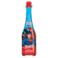 Espumante Para Niños Spunch De Manzana Sin Alcohol Liga de la Justicia 660cc