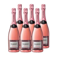 Espumante Riccadonna Moscato Rose Botella 750cc X6