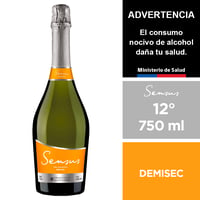 Espumante Sensus Demisec 12° 750 Ml.