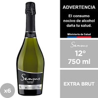 Espumante Sensus Extra Brut 12° 6 X 750 Ml.
