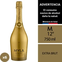 Espumantes Myla Extra Brut 12° 6 X 750 Ml.