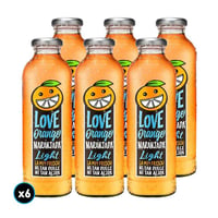 [EXP: 19/02] 6x Jugo Naranjada Love Orange Light 475cc