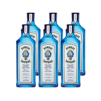 Gin Bombay Sapphire London Dry Gin 40° 750cc x6 ($13.490 c/u)
