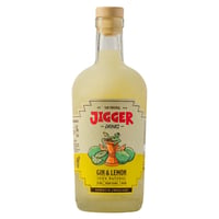 Gin Jigger Drinks Limón 15° 750ml - Congelado