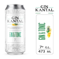 Gin Kantal Gin & Tonic - Lata 473cc