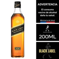 Johnnie Walker Black Label 200 Ml.