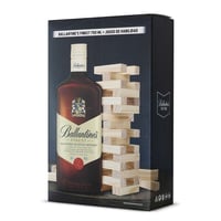 KIT BALLANTINES + JENGA: 1x Whisky Ballantines Finest 750cc 40º alc. + 1x Juego Jenga