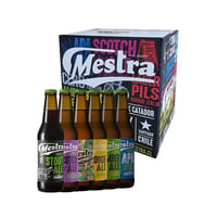 KIT CERVEZA MESTRA: 12x Cervezas de la Cervecería Mestra 330cc