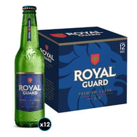 KIT Cerveza Royal: 12x Cerveza Royal Guard en Botella 355cc