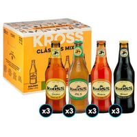Kit Mix 12x Cervezas Kross en Botella 330cc